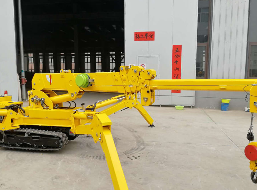 Spider Crane – De flexibele oplossing voor nauwkeurige hijswerkzaamheden