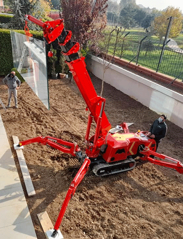 SEVENCRANE Spider Crane Productkenmerken
