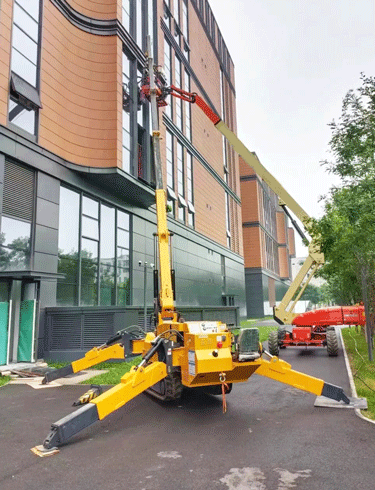 Gedetailleerde introductie tot de gebruikskenmerken van de SS5.0 Crawler Spider Crane
