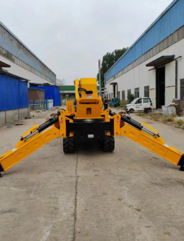 Komponen Struktur Dasar Spider Crane