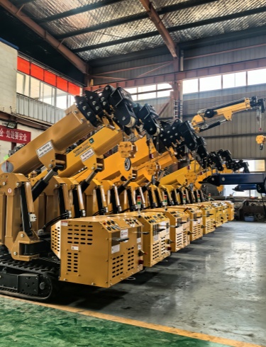SEVENCRANE Is Your Trusted Spider Crane Expert