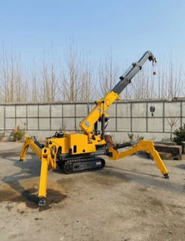 Mexico 5 Ton and 12 Ton Spider Crane Case Study