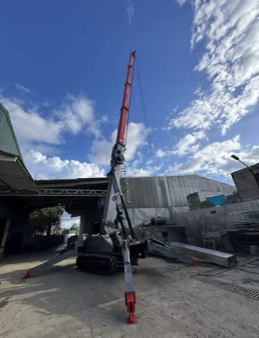 Honduras 10 Ton Spider Crane Transaction Case