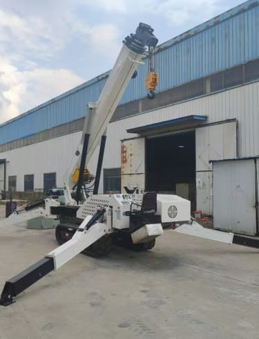 Serbia 3T 5T and 8T Spider Crane Transaction Case