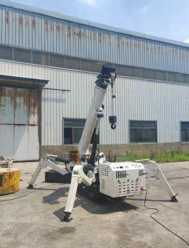 Costa Rica 5 Ton Spider Crane Transaction Case