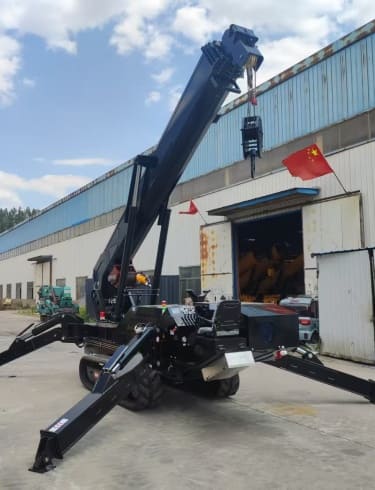 Philippines 12 Ton Spider Crane Transaction Case