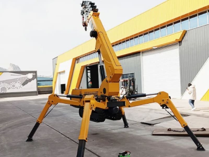 SEVENCRANE- 8 ton spider crane price