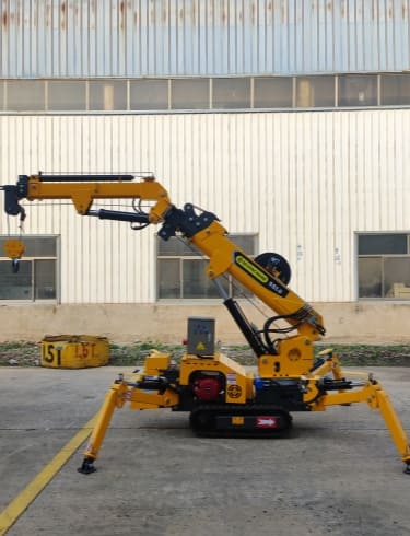 UK 1.2T Mobile Spider Crane Transaction Case